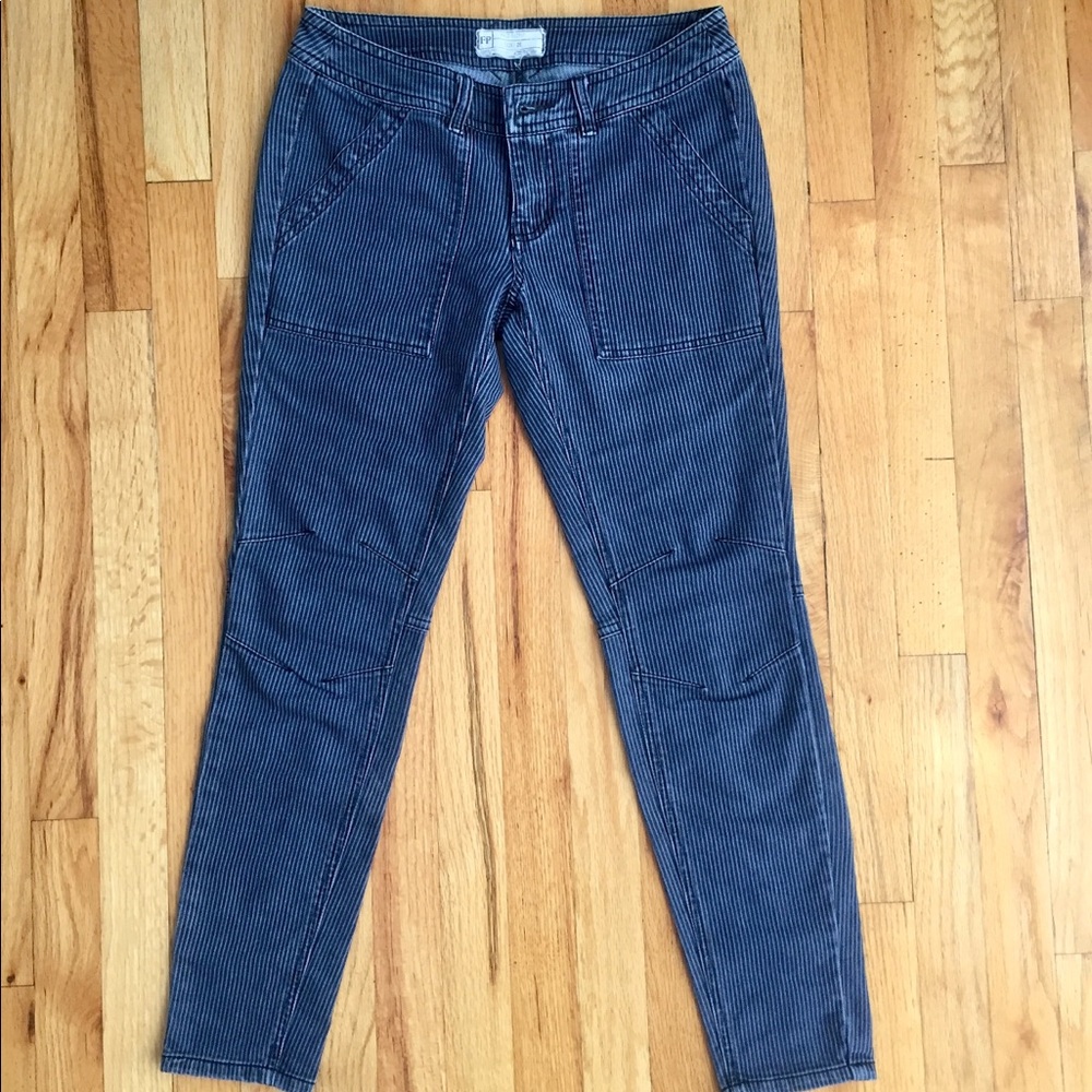 Free People Skinny Moto Jeans